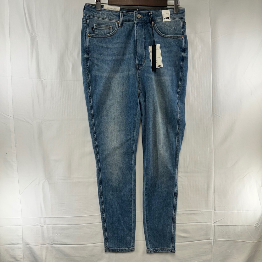 Judy Blue Skinny Jeans Women 11/30 Medium Blue Tummy Control High Waist JB88538